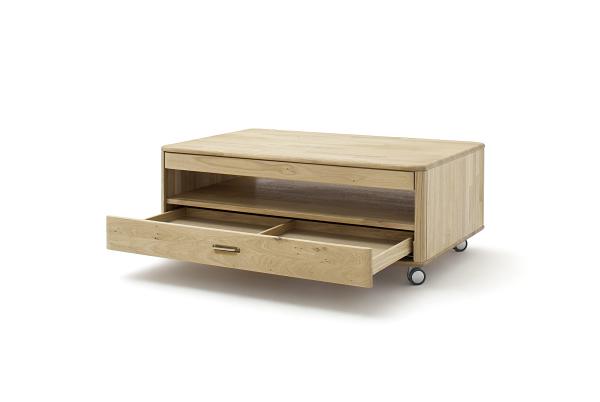 Couchtisch RAVELLO T65  115/70 cm Balkeneiche Bianco